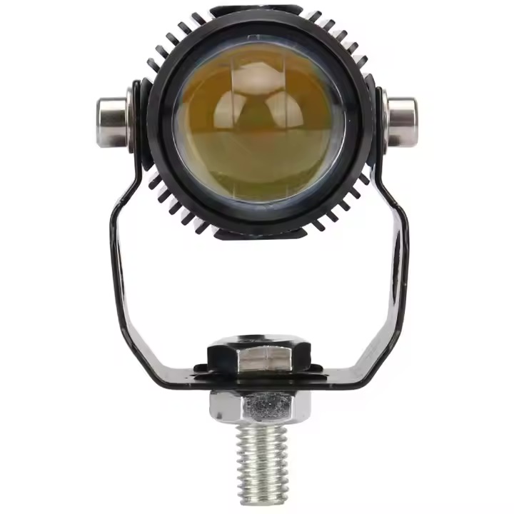 Miniatura 5 de Par Faros De Lupa Led Moto